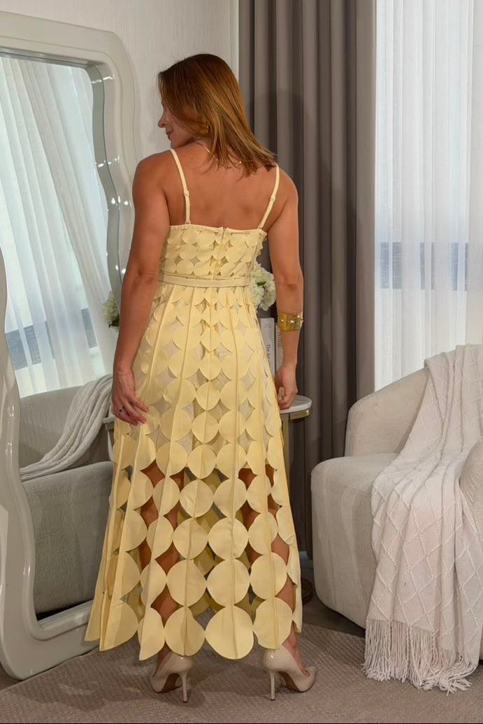 Orvieto Maxi Dres Amarillo