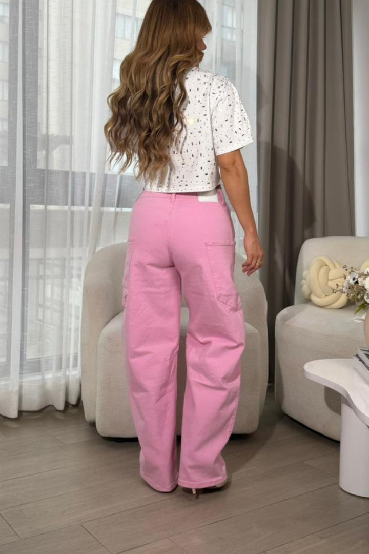 Maristella Pantalon Rosado