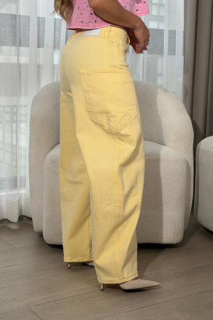 Maristella Pantalon Amarillo