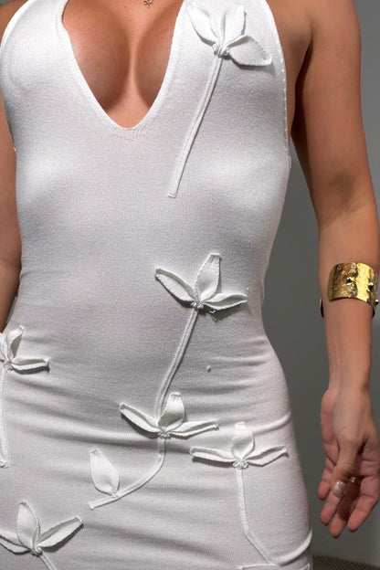 Duchess Maxi Dress Blanco
