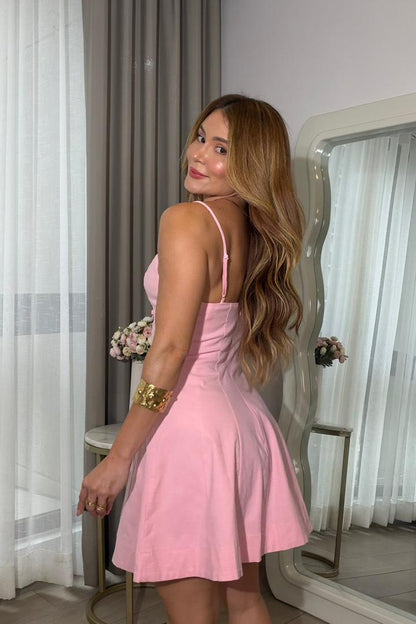Studio Dress Rosado