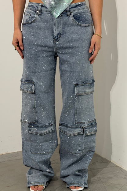 Blue Aura Jean