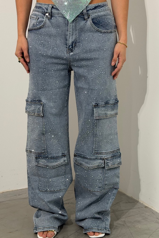 Blue Aura Jean