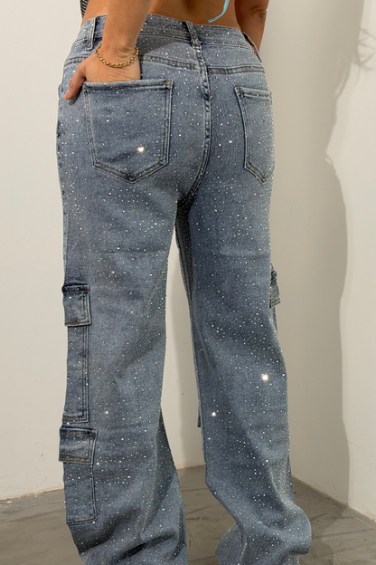 Blue Aura Jean