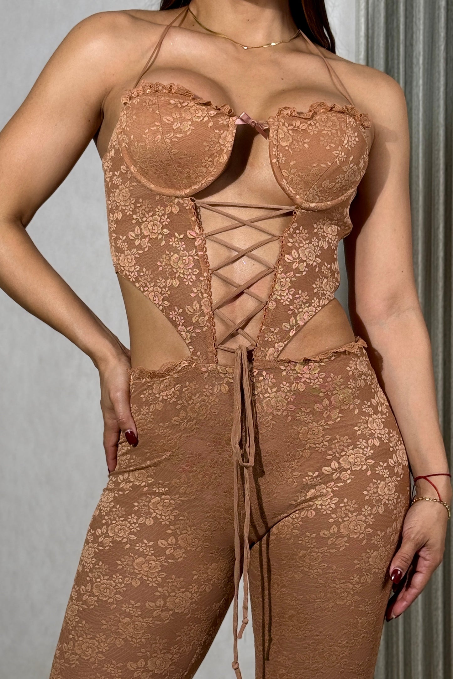 Bellagio Jumpsuit Mocca