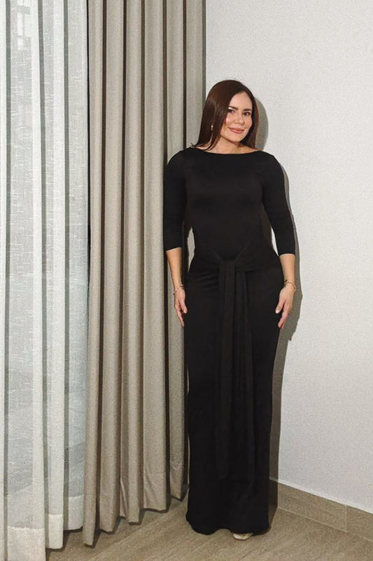 Cressida Maxi Dress Negro