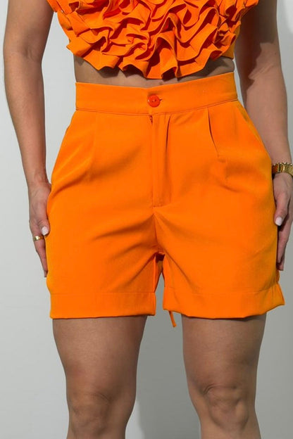 Indigo Short Naranja