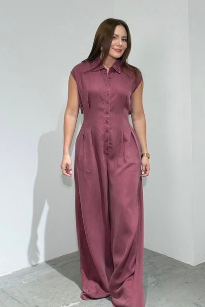 Mariella Jumpsuit Cherry