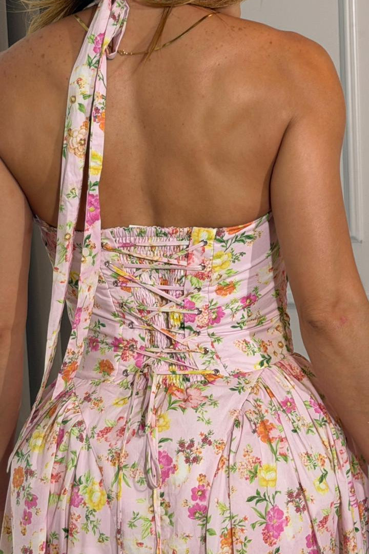 Porto Rose Maxi Dres