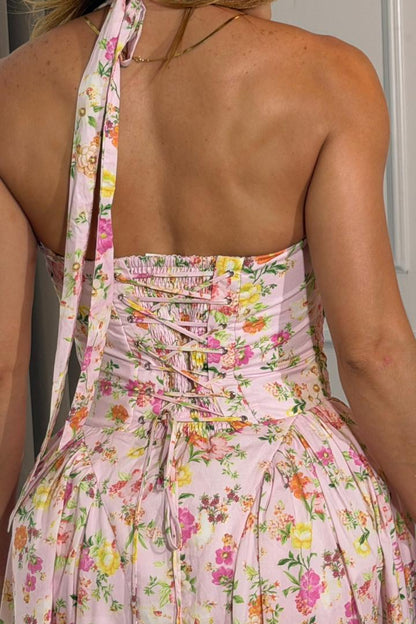 Porto Rose Maxi Dres
